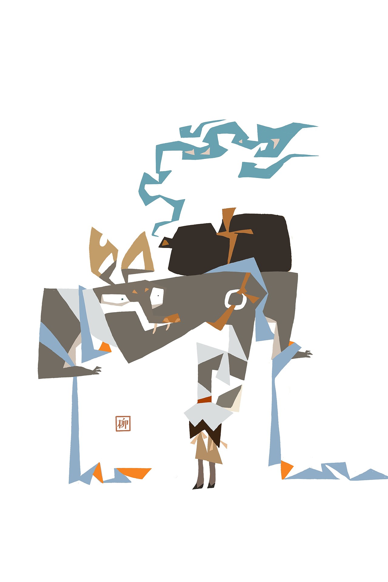 二十八星宿（图ZMjE0NTgxNzU2） - 新锐潮流插画 - 站酷设计师兀麓原创素材 - 站酷ZCOOL