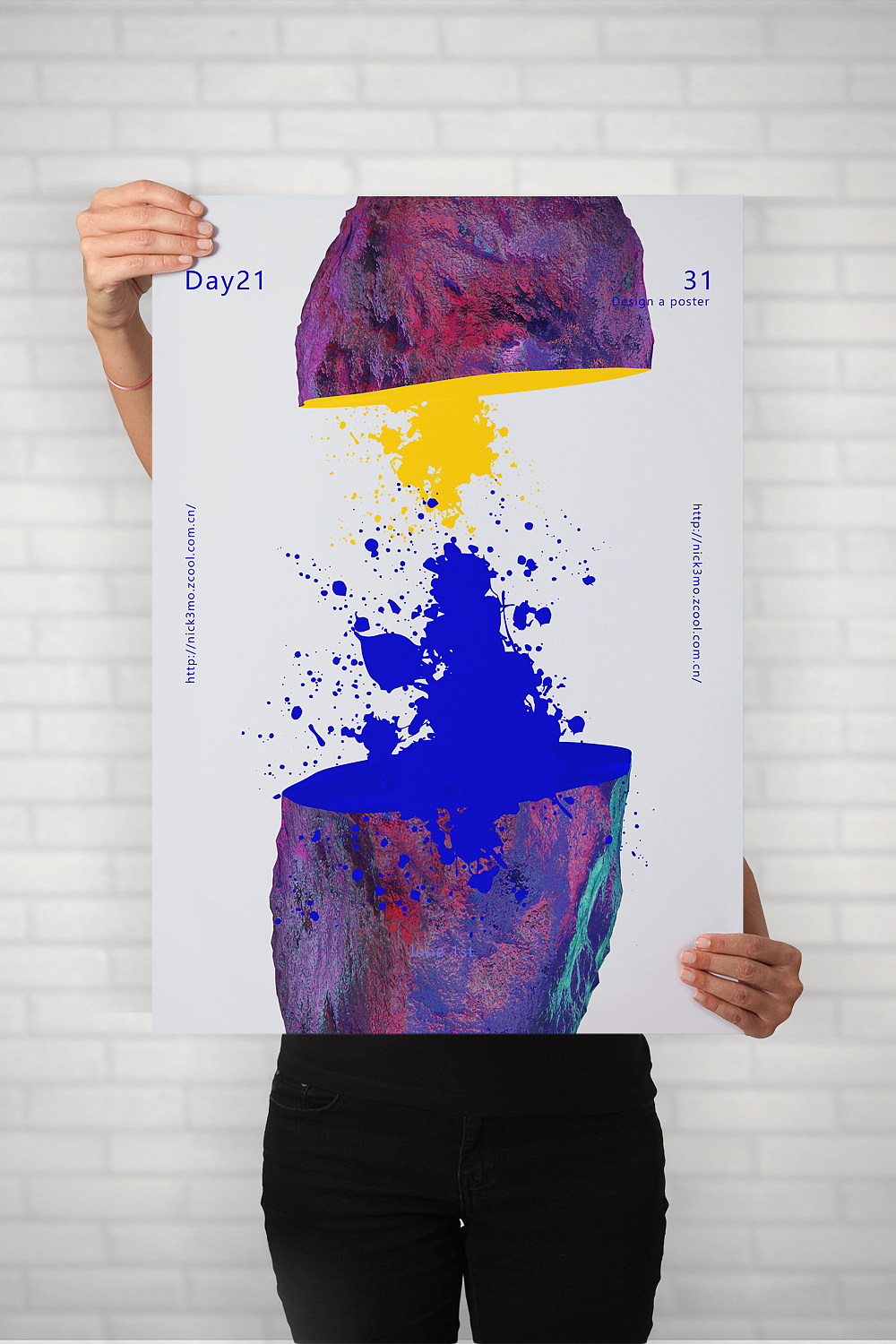 31 days | One day design a poster