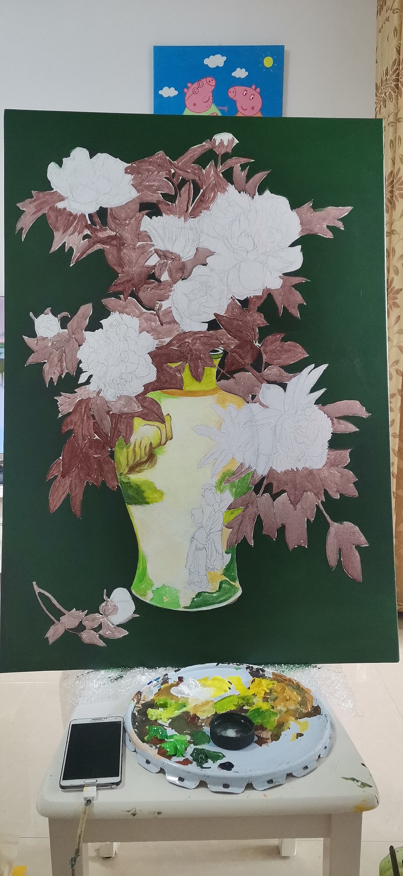 丙烯练习临摹，未完待续，希望大家多多指教，谢谢（图ZMTg1MzEzNTQ0） - 绘画 - 站酷设计师你微笑时好美tcl原创素材 - 站酷ZCOOL