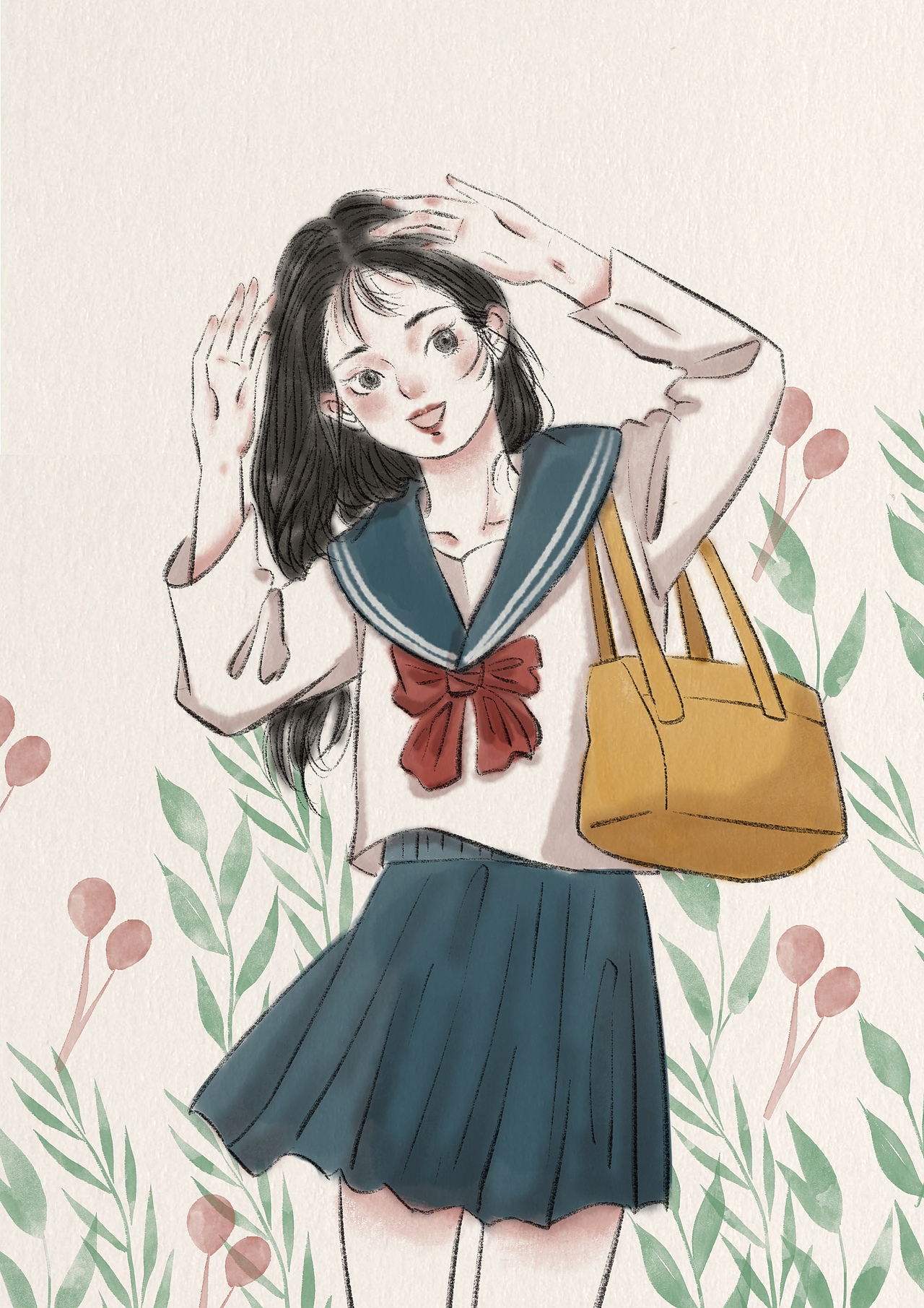 最近画的女孩纸