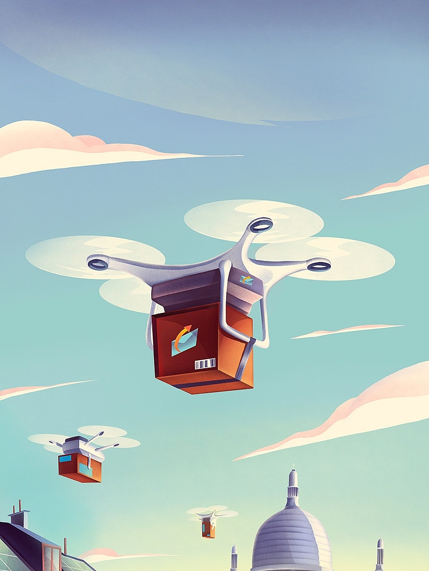 12003648 新媒体五班 王一博|插画|艺术插画|地瓜地瓜地瓜 - 原创作品