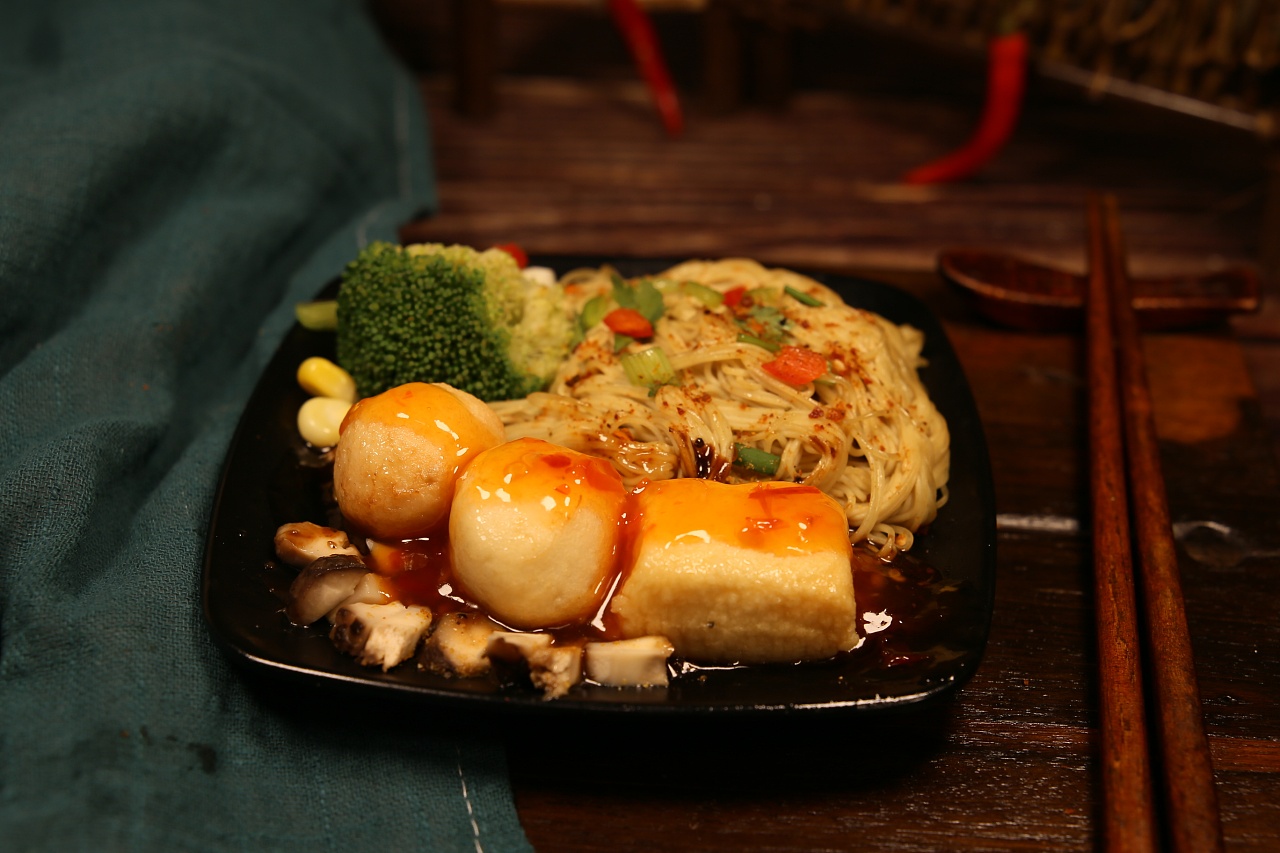咖喱鱼蛋鱼腐