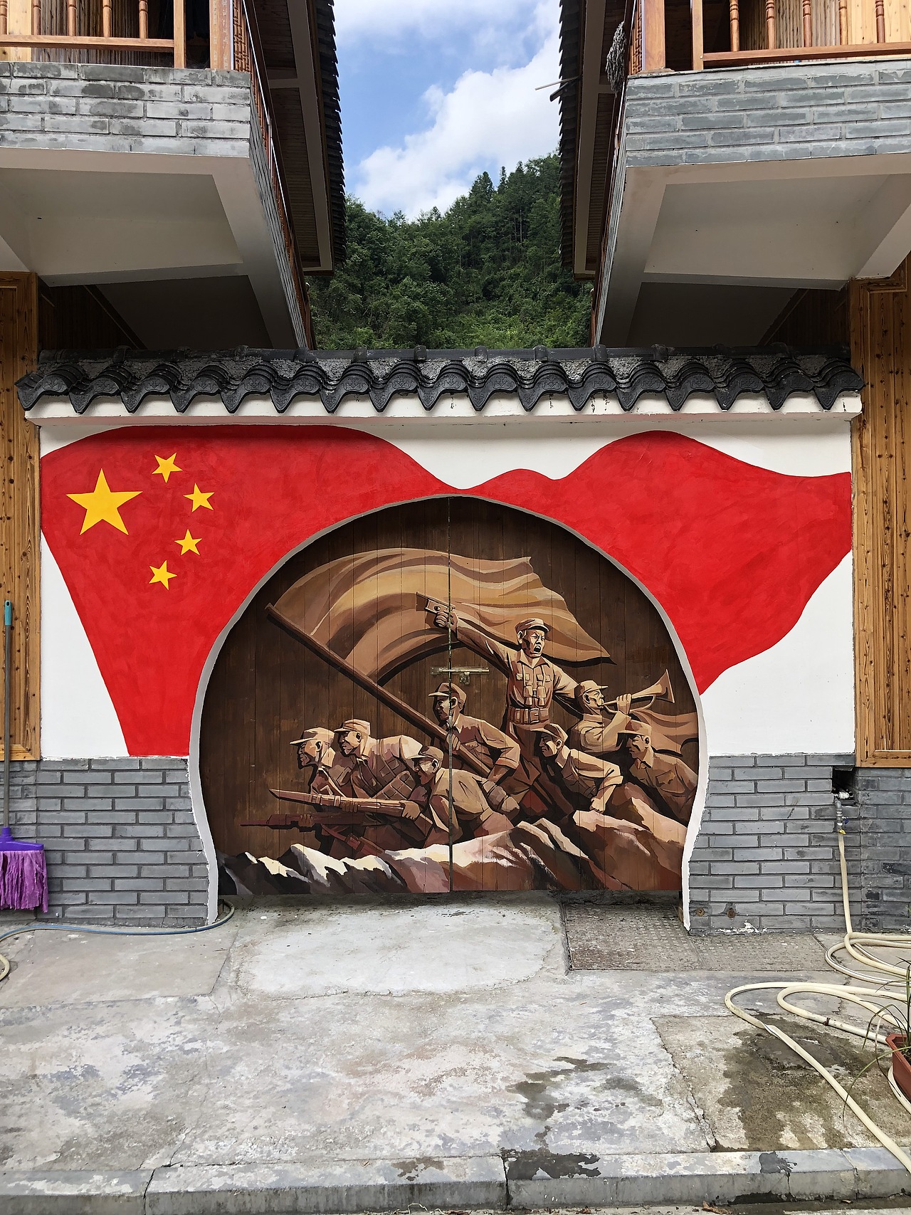 乡村墙绘（图ZMjY3ODY2Nzc2） - 绘画 - 站酷设计师Ivan一萬原创素材 - 站酷ZCOOL