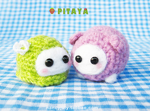 毛线娃娃 羊毛毡小作 戳戳乐 手工私房照  我爱DIY