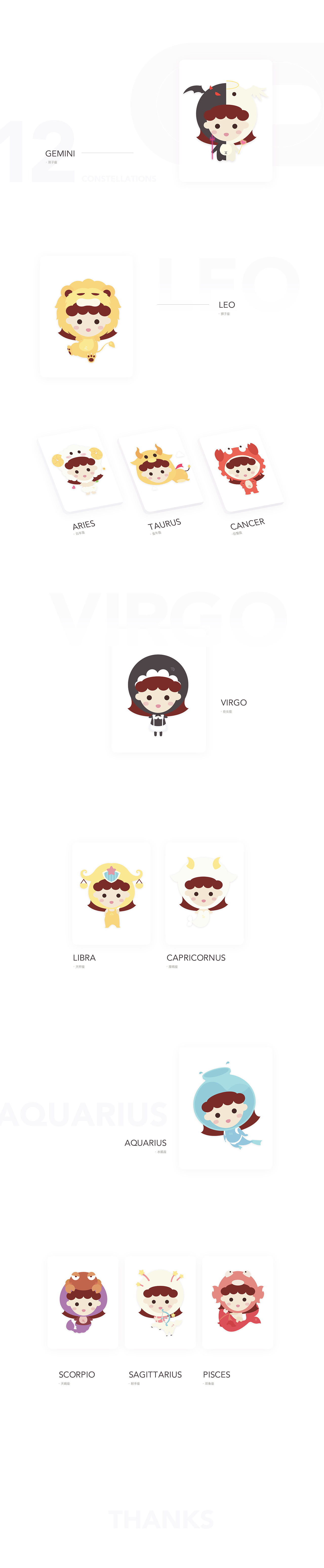 12星座（小紅唇吉祥物唇唇的12星座皮膚）（圖ZMTI5MzIyOTA4） - IP形象 - 站酷設(shè)計(jì)師扣子神經(jīng)有個(gè)病原創(chuàng)素材 - 站酷ZCOOL