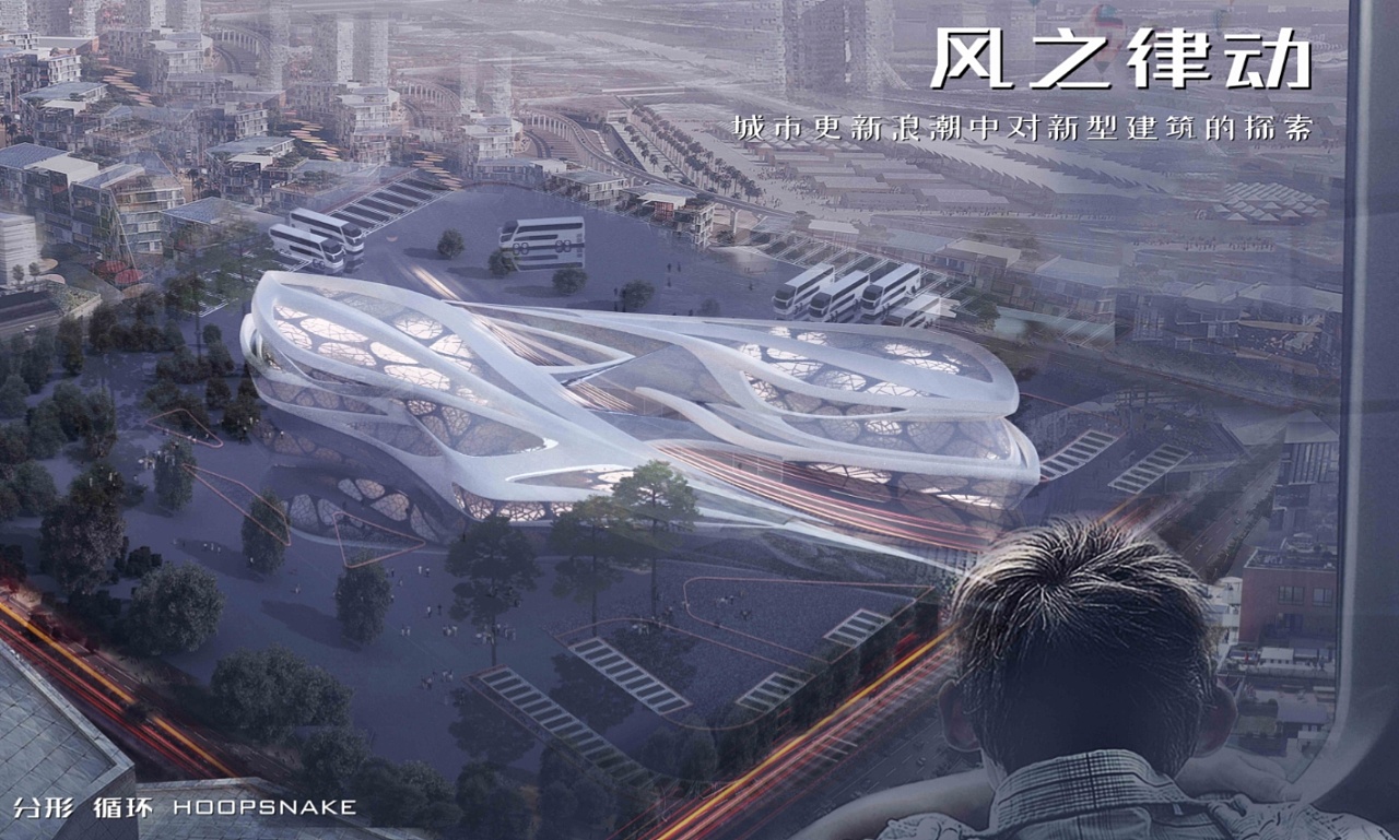 大三烟台市长途汽车客运站设计