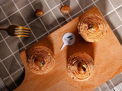 栗子塔蒙布朗美食摄影