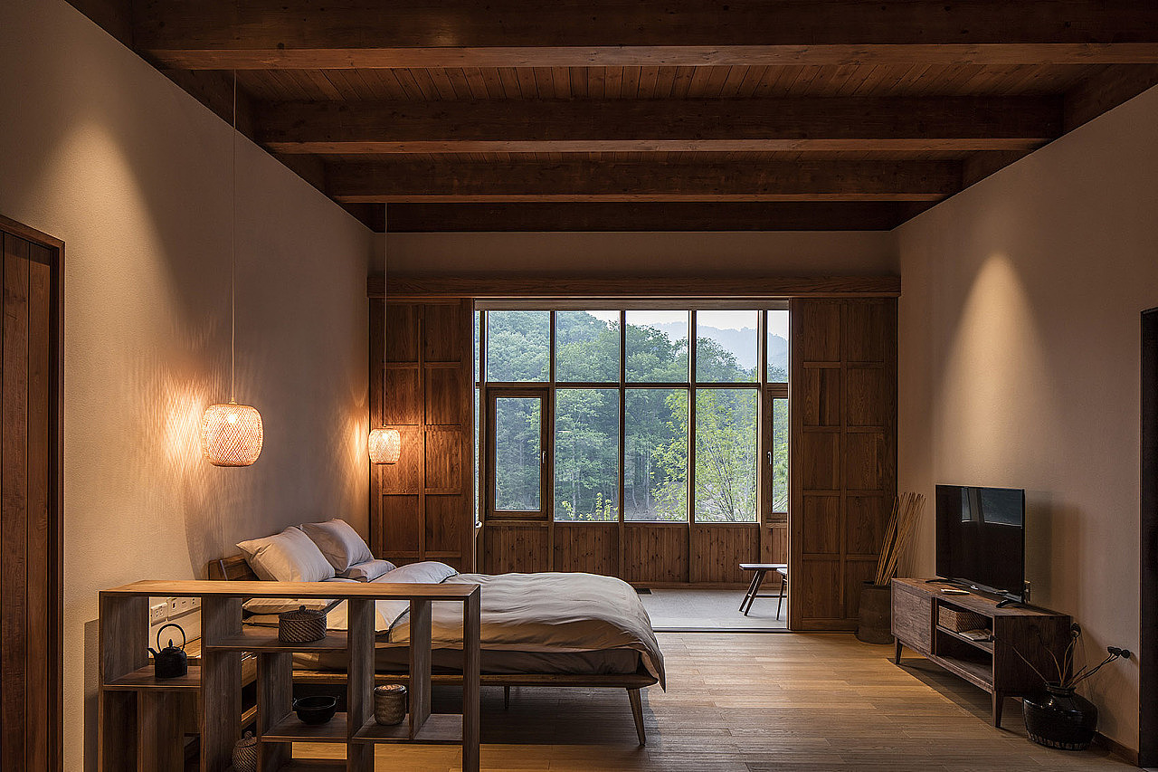 【精品推荐】一座山里湖边房子,精品文化民宿酒店设计（图ZMTY1NDU1MzQ0） - 家装设计 - 站酷设计师成都精品民宿设计原创素材 - 站酷ZCOOL