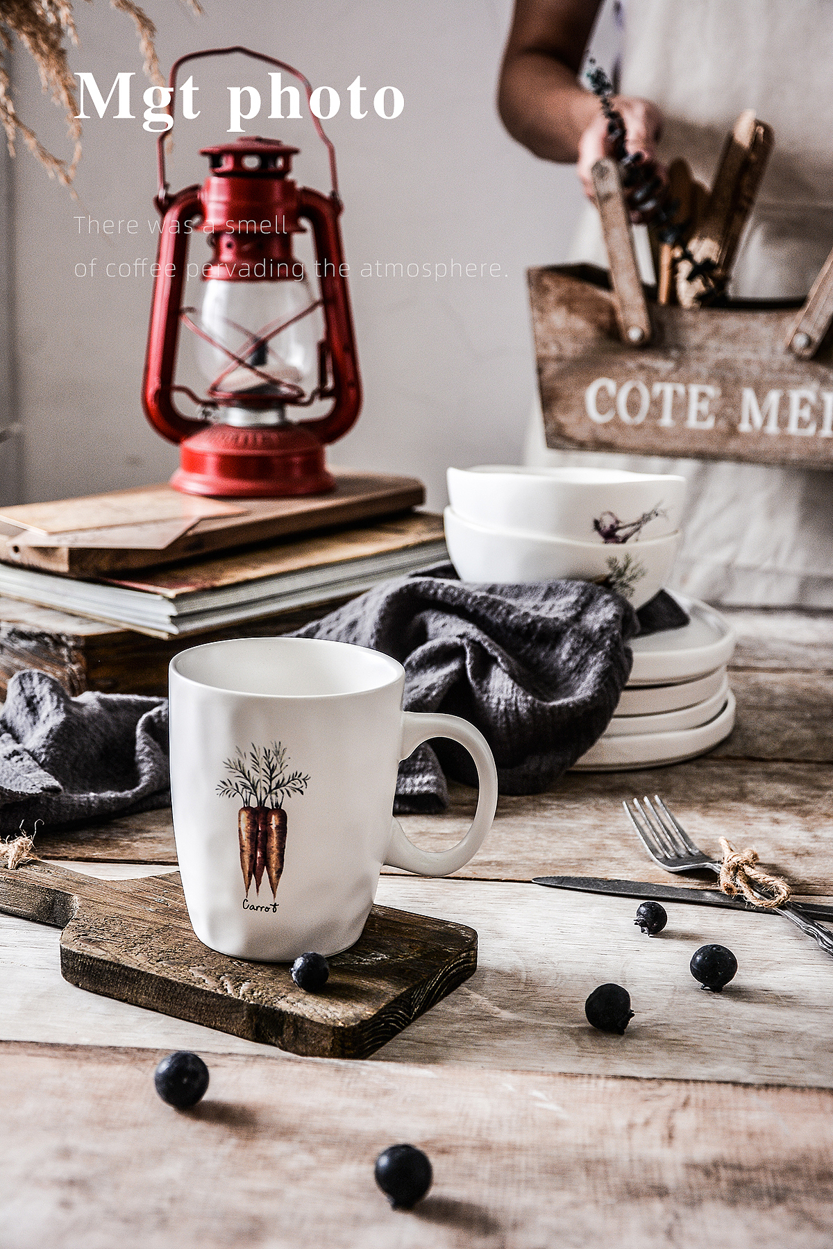 June-哑光陶瓷套件摄影