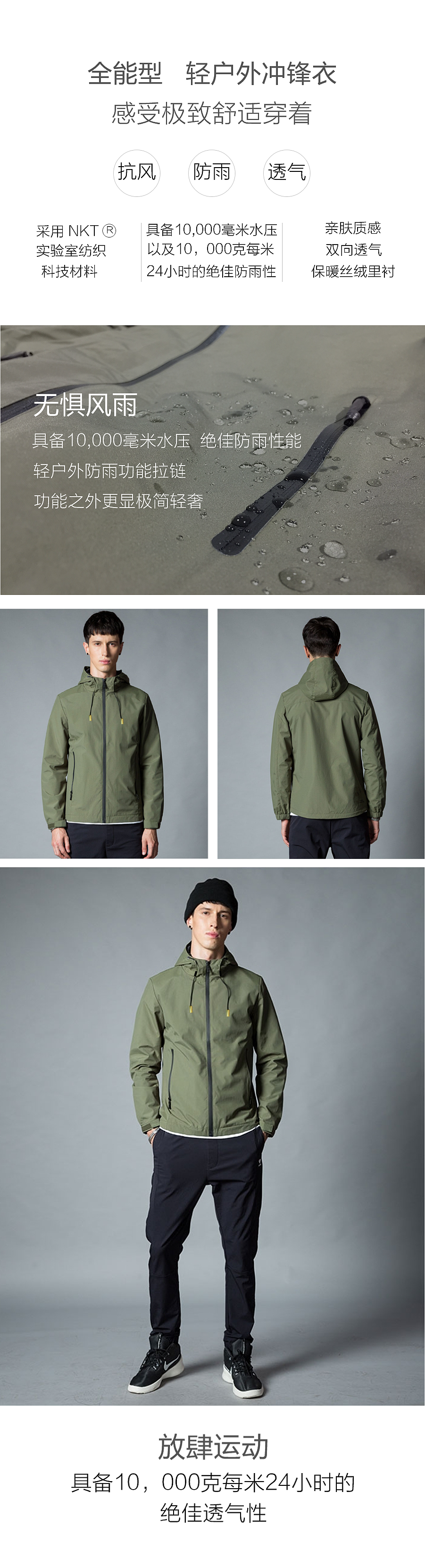 一款全天候的轻户外冲锋衣（图ZOTU0OTA5OTY=） - 休闲/流行服饰 - 站酷设计师熙狸的美丽异想原创素材 - 站酷ZCOOL