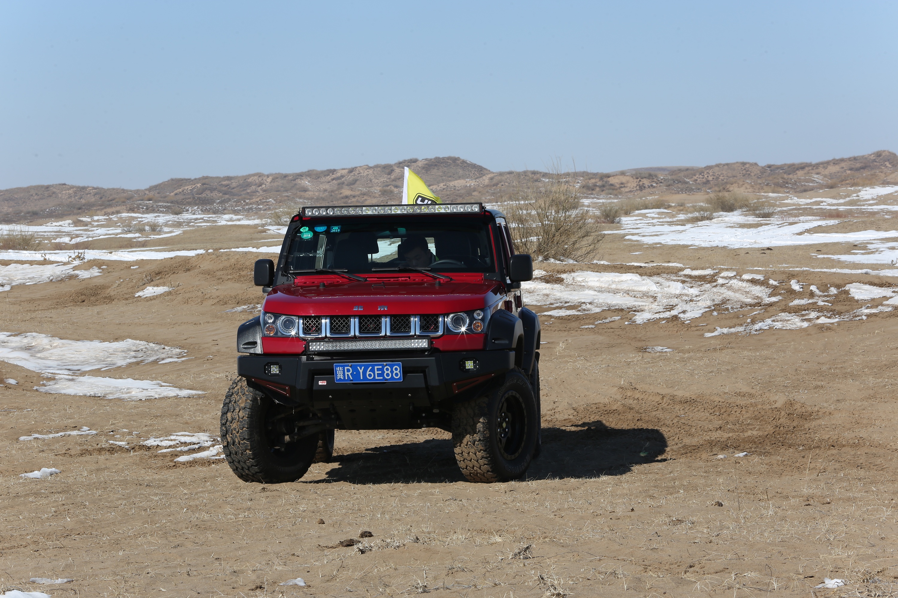 bj40征途改装案例乌兰布统拍