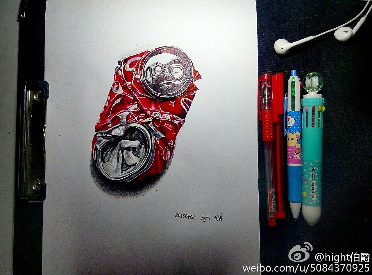 圆珠笔系列作品