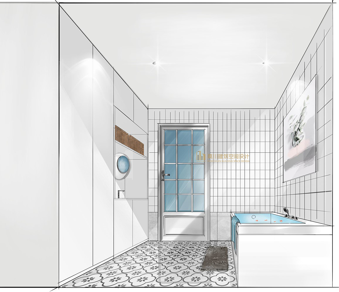 127m²旧房改造,现代日式风格