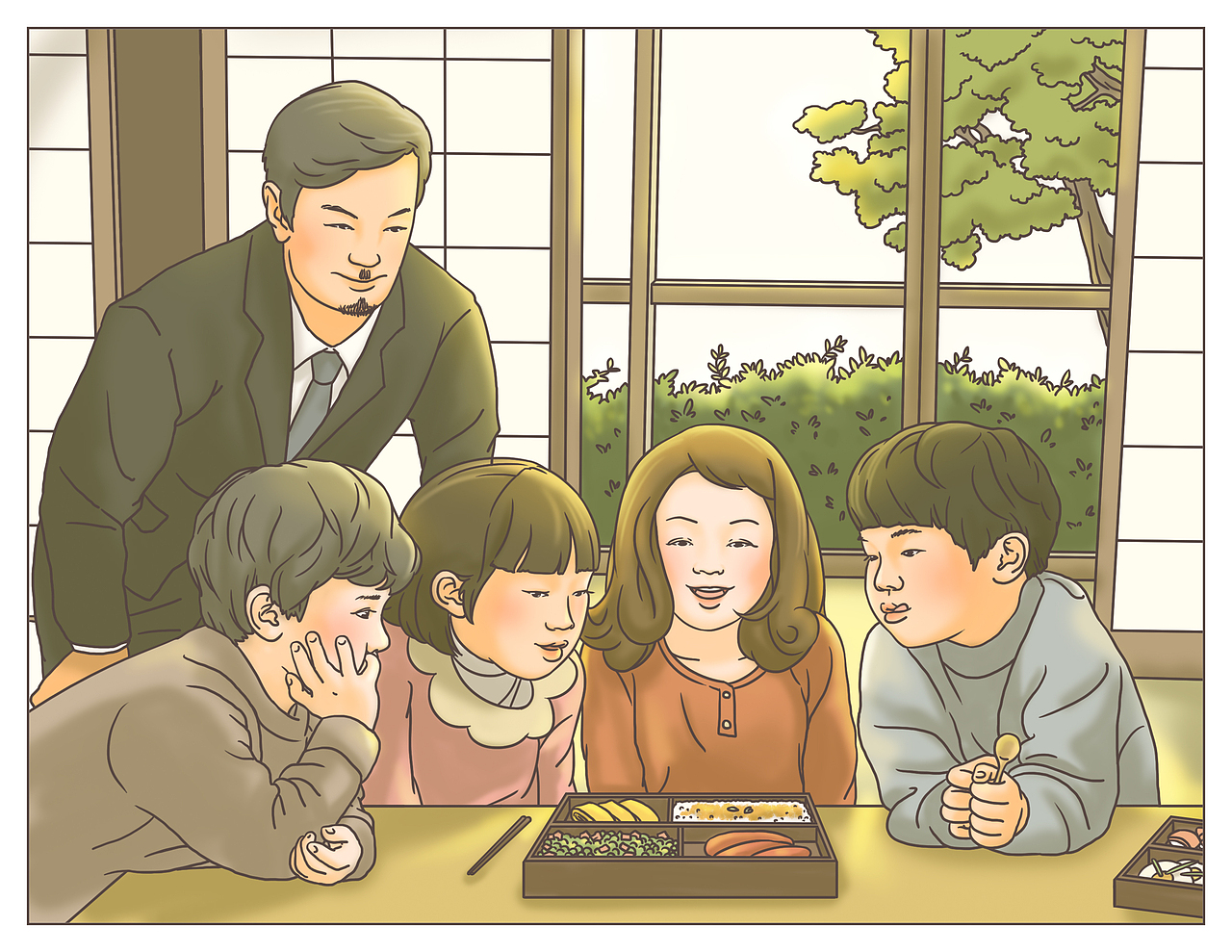 《山味和海味》选自《窗边的小豆豆》,(日)黑柳彻子著