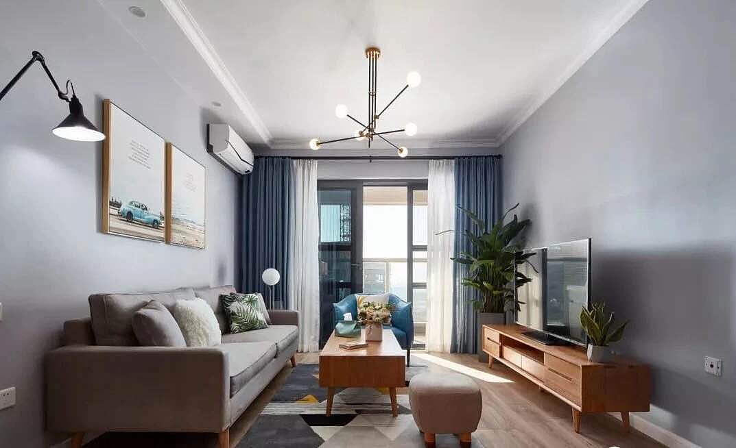 原木色北欧风格|龙湖两江新宸