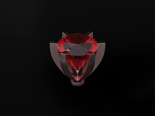 珠宝首饰建模渲染作品