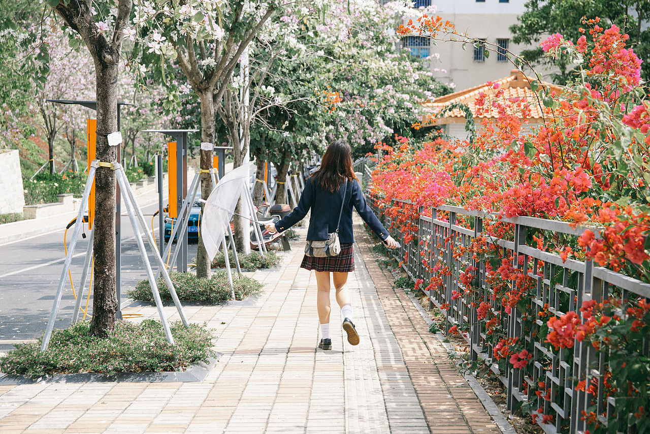 樱花列车（图ZMjQ2MTc2MzU2） - 人像摄影 - 站酷设计师繁星小理原创素材 - 站酷ZCOOL