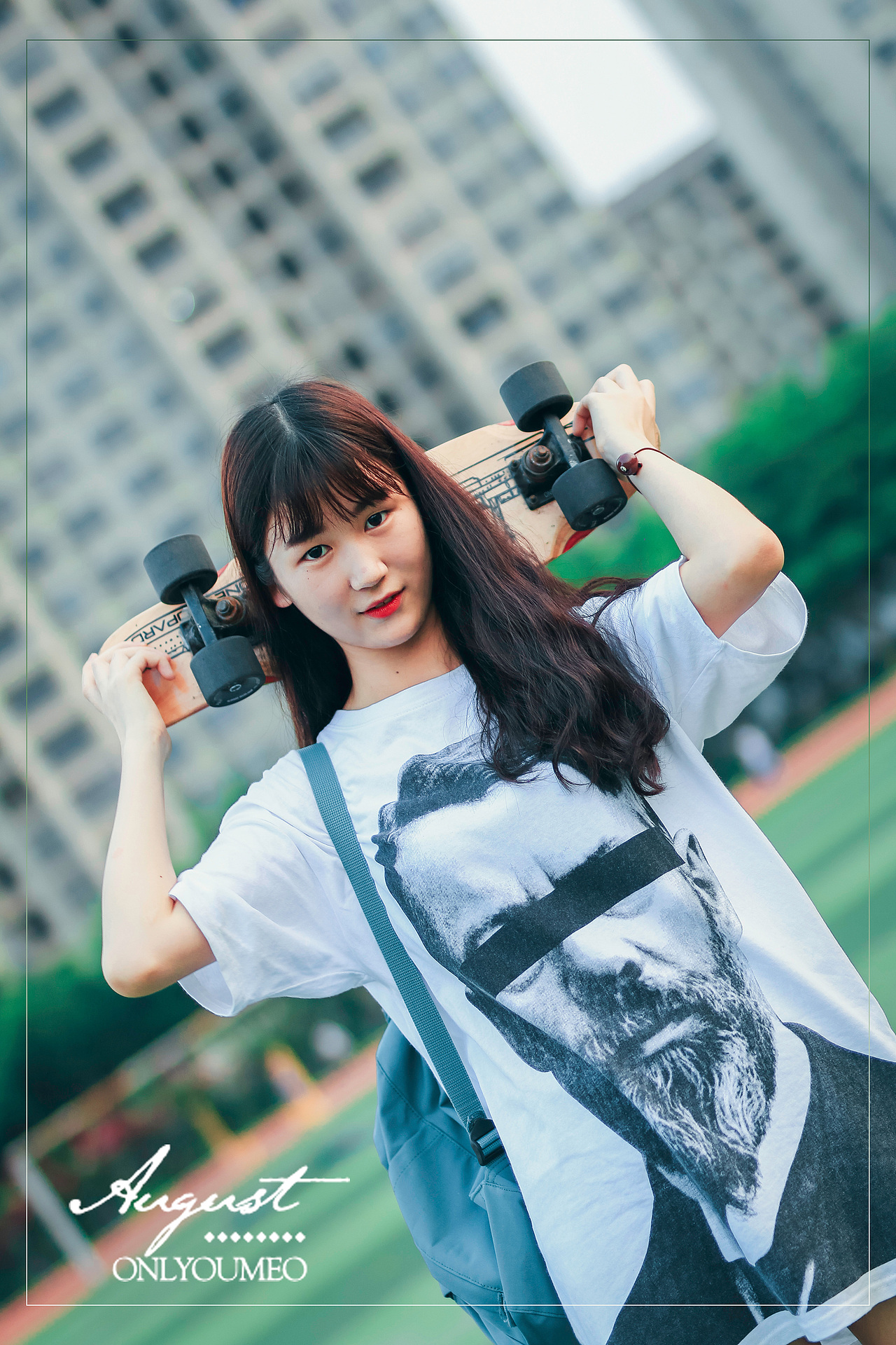 滑板少女（图ZODE4OTc0NzY=） - 人像摄影 - 站酷设计师HH_RIN原创素材 - 站酷ZCOOL