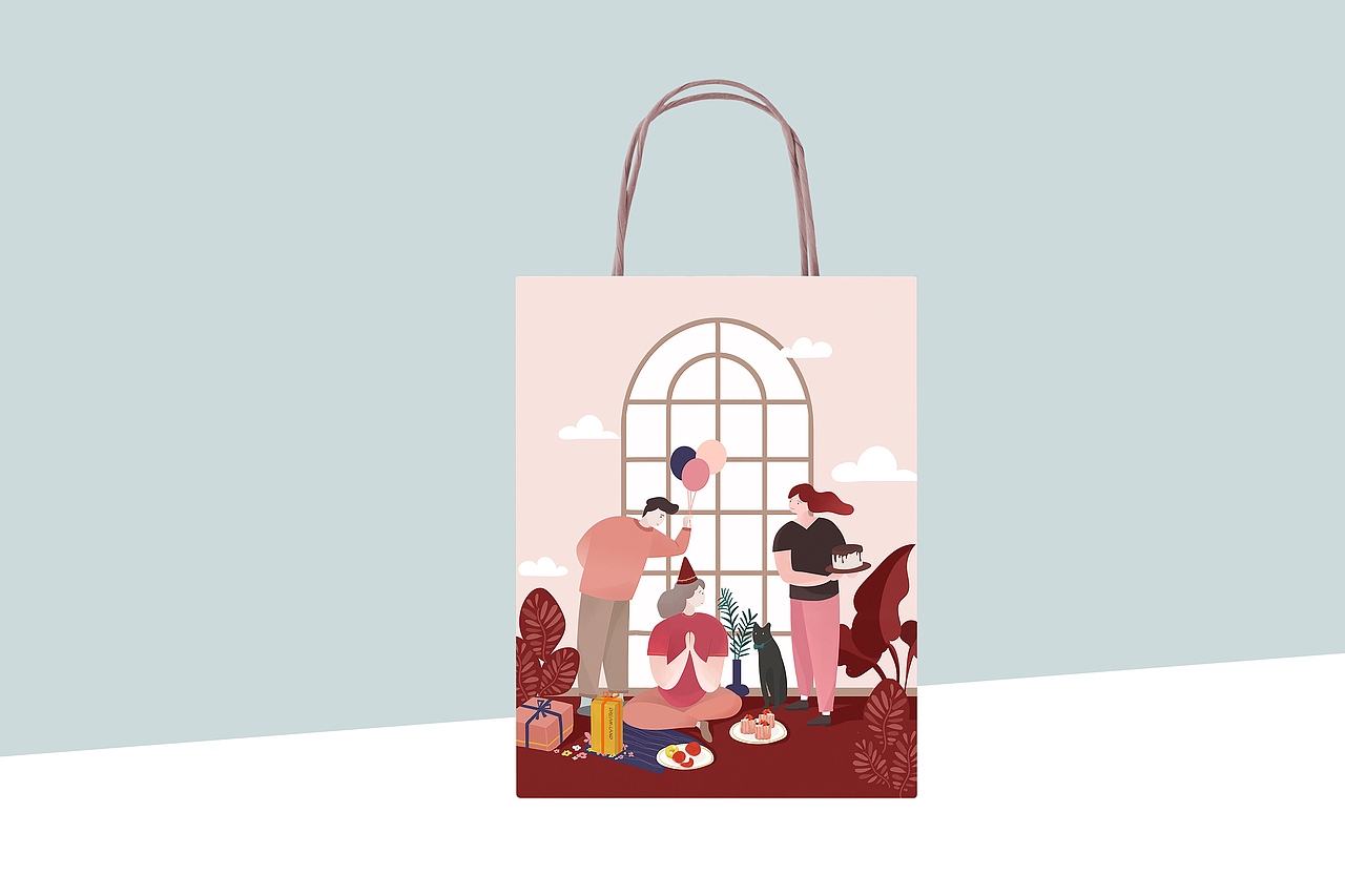 #插画# DREAMLAND 法式甜品包装