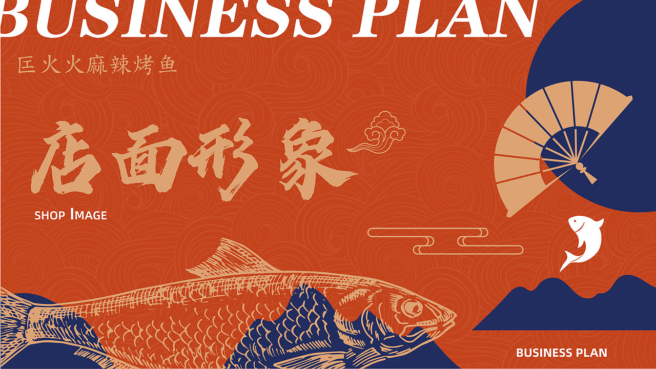 匞火火麻辣烤鱼VI及商业计划书