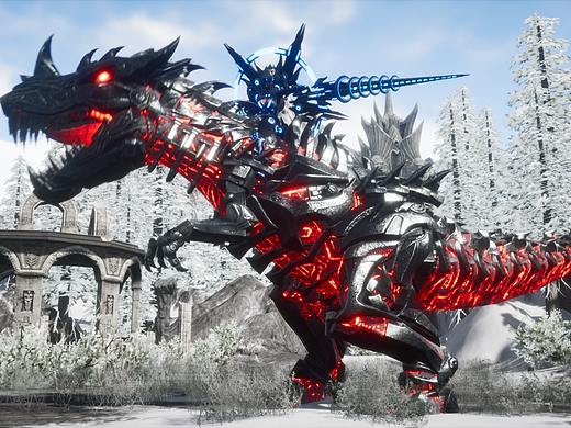 ue4美女机甲换装