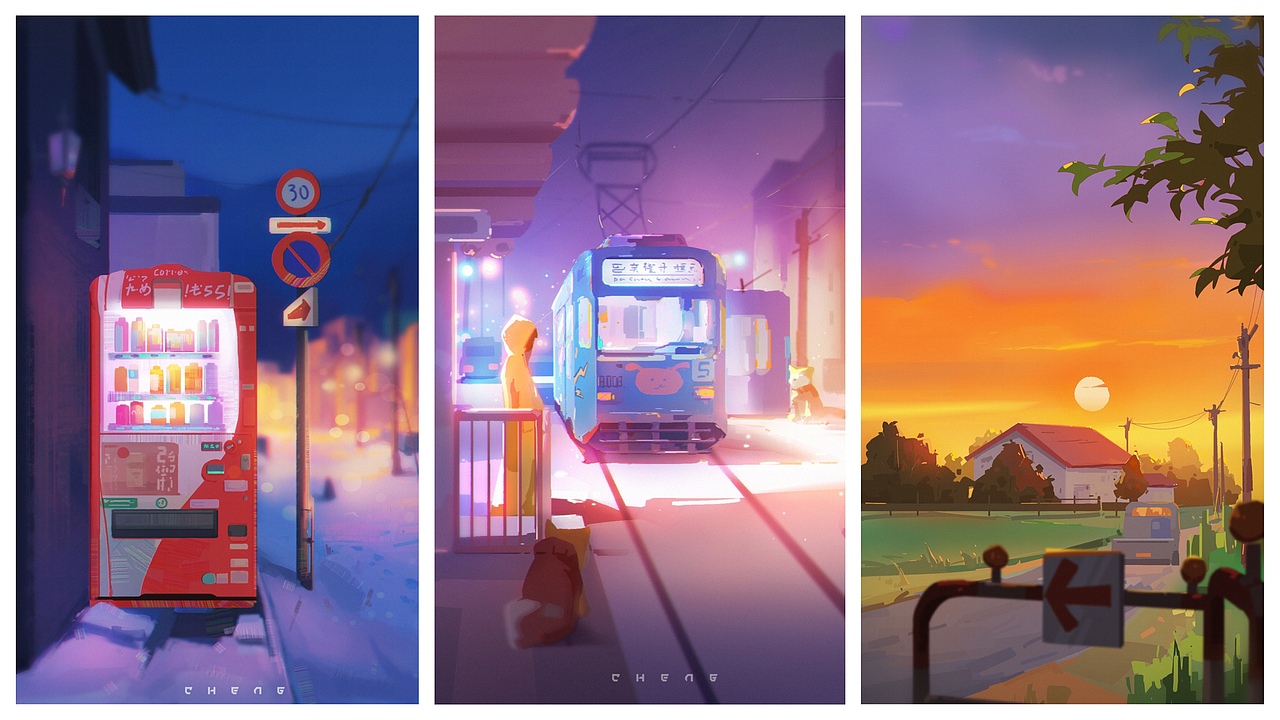 11月-速途总结（图ZMjgwNjE2Nzgw） - 概念设定 - 站酷设计师大橙子插画馆原创素材 - 站酷ZCOOL