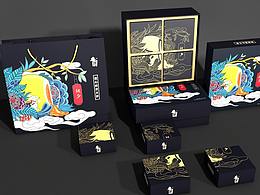 奶黃流心月餅包裝設(shè)計