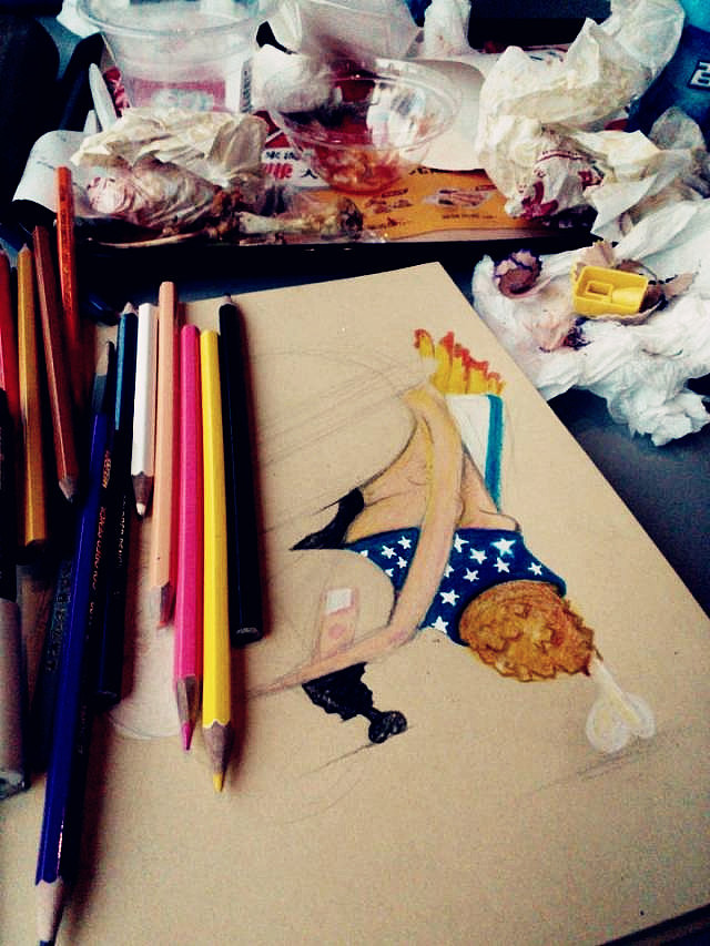 【SAY】手绘本,风格没变。