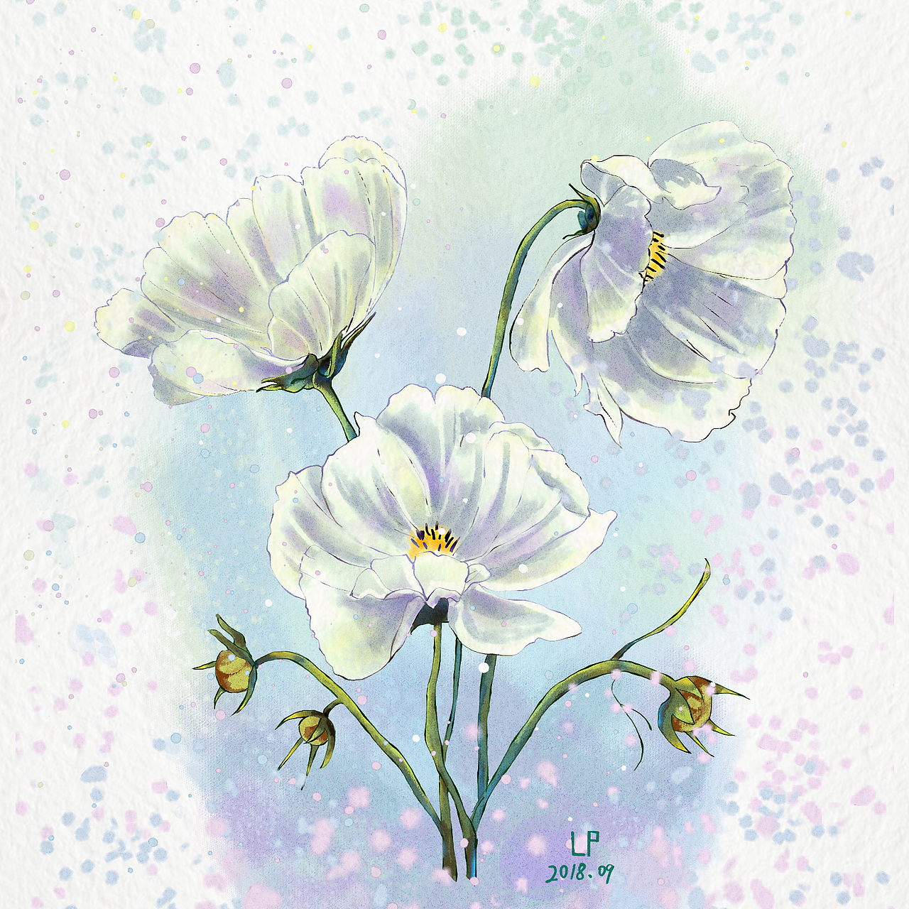 花花（图ZMTI5NDM5ODA0） - 创作习作 - 站酷设计师panpan1227原创素材 - 站酷ZCOOL