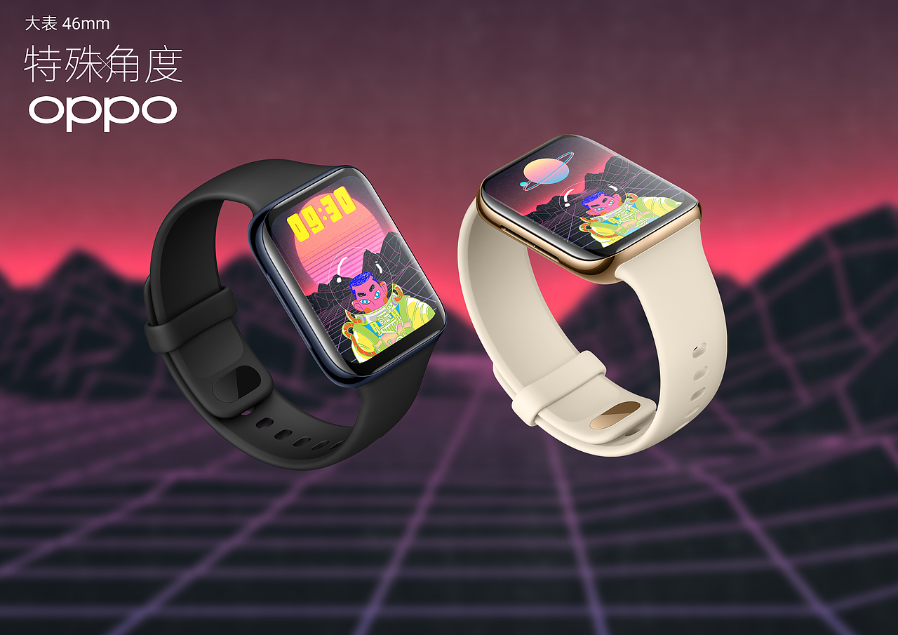 万物皆可盘盘盘-OPPO Watch表盘创意设计（图ZMjA3ODcwMTcy） - 主题/皮肤 - 站酷设计师五藏小次郎原创素材 - 站酷ZCOOL