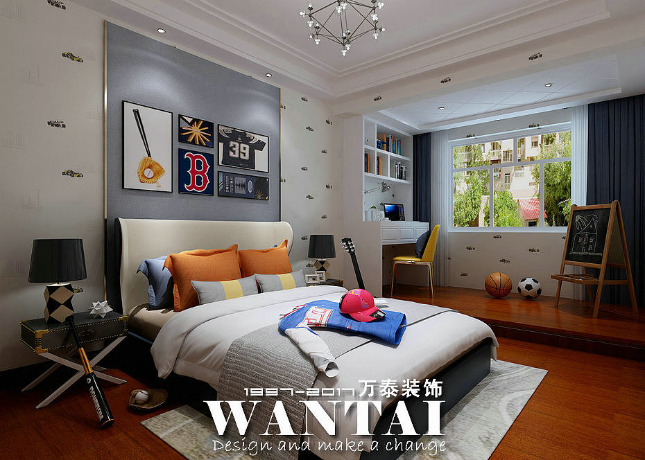 泰安装修公司—泰安儿童房装修,还孩子一个童真的世界