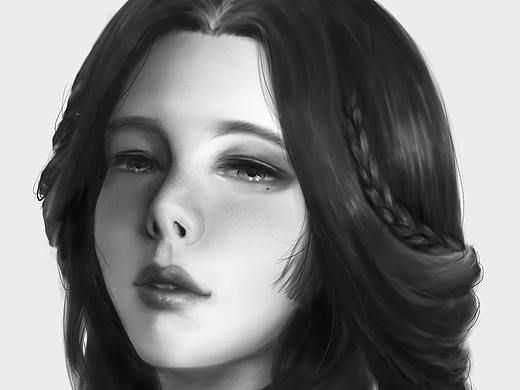 轻微课厚涂插画魔鬼特训班学员60天学习成果