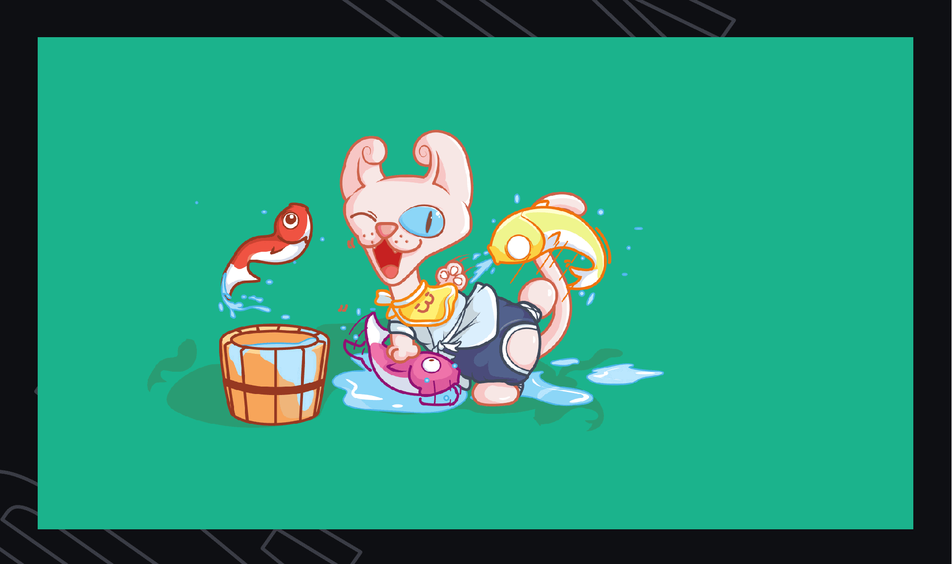 大丑小八 我为我的宠物店代言