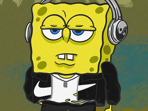 海绵宝宝（个人主页-ZNDQyOTczNjg=） - 创作习作 - 站酷设计师苗Ge哥原创素材 - 站酷ZCOOL