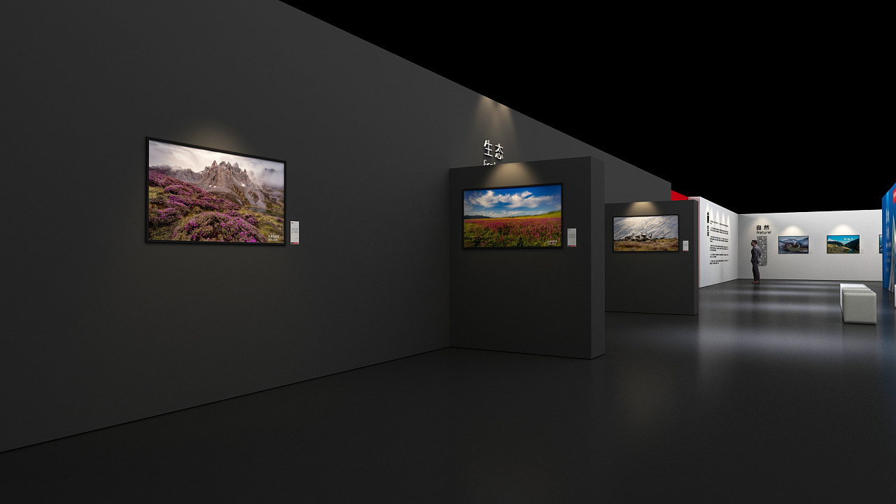 摄影展效果图
