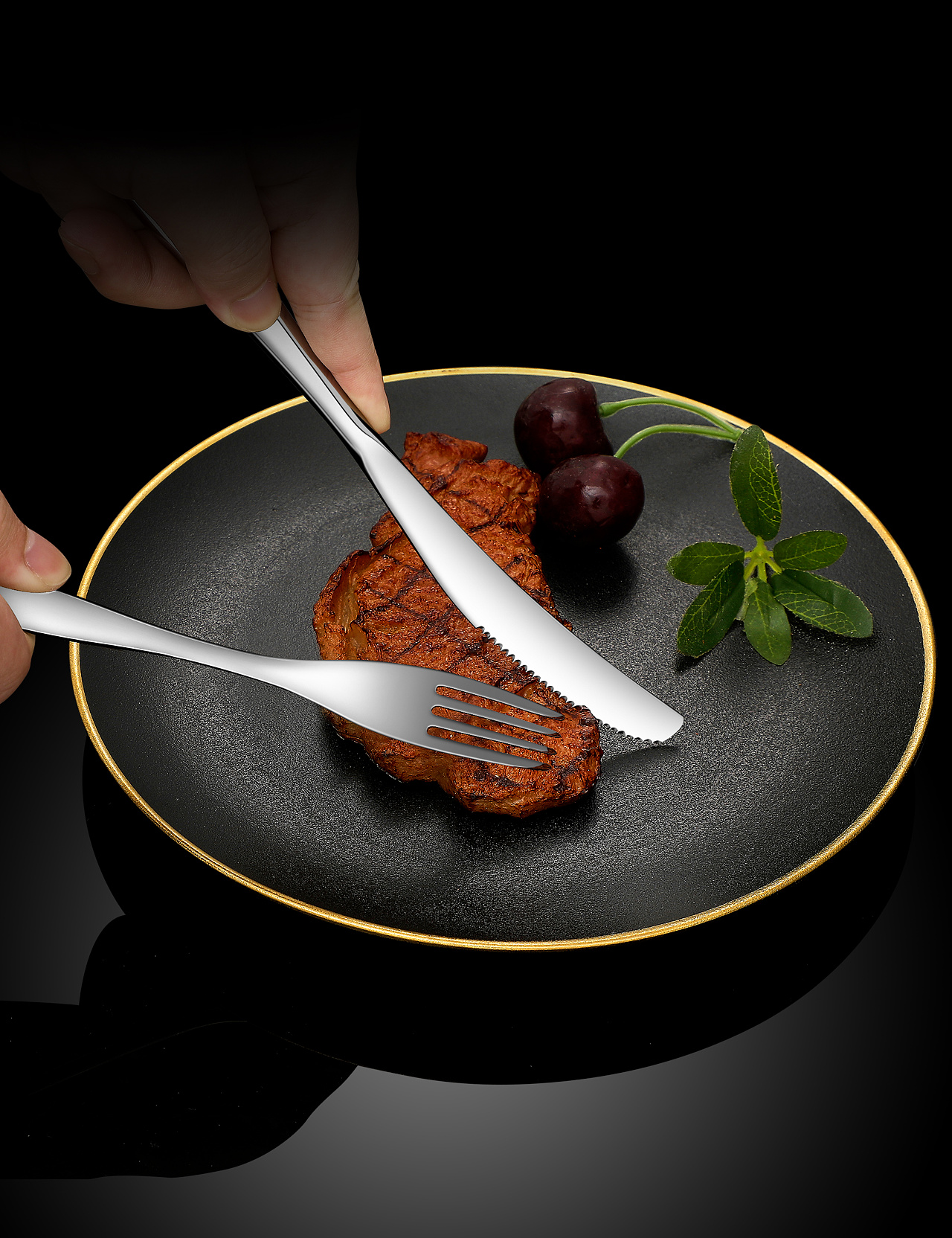 精修不锈钢刀叉西餐餐具