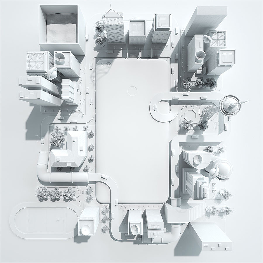 小米max2创意海报（图ZODI3NzIzOTY=） - 海报 - 站酷设计师INFINI映纷创意原创素材 - 站酷ZCOOL