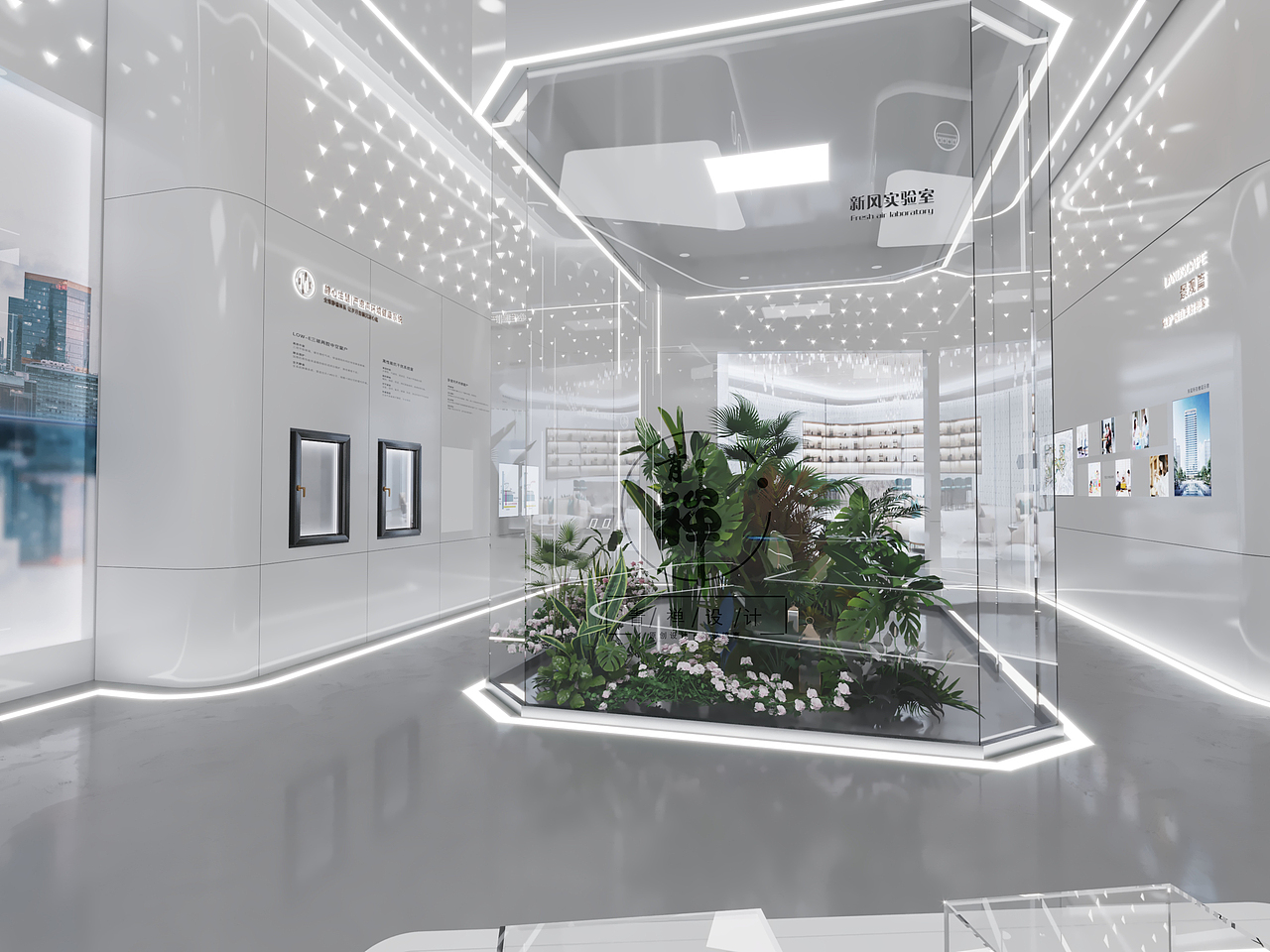 品牌工法展厅设计（图ZMjIwNDU5NjU2） - 展陈设计 - 站酷设计师Li长官展厅设计原创素材 - 站酷ZCOOL