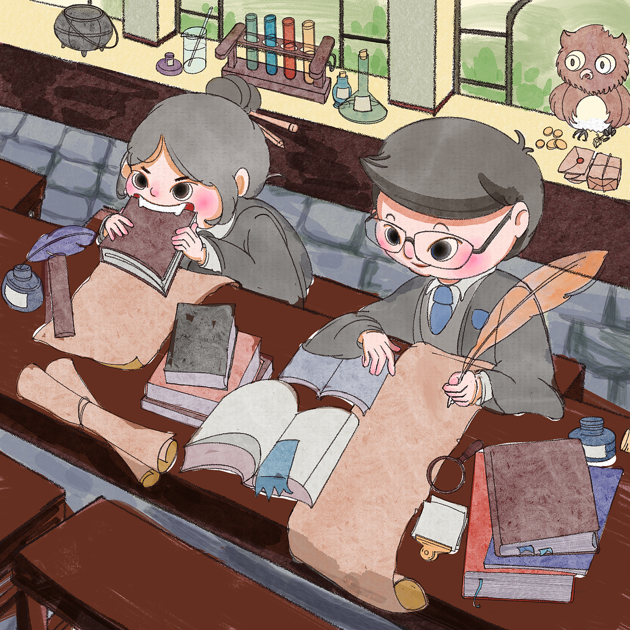 我在霍格沃茨第三弹:尝试获取知识