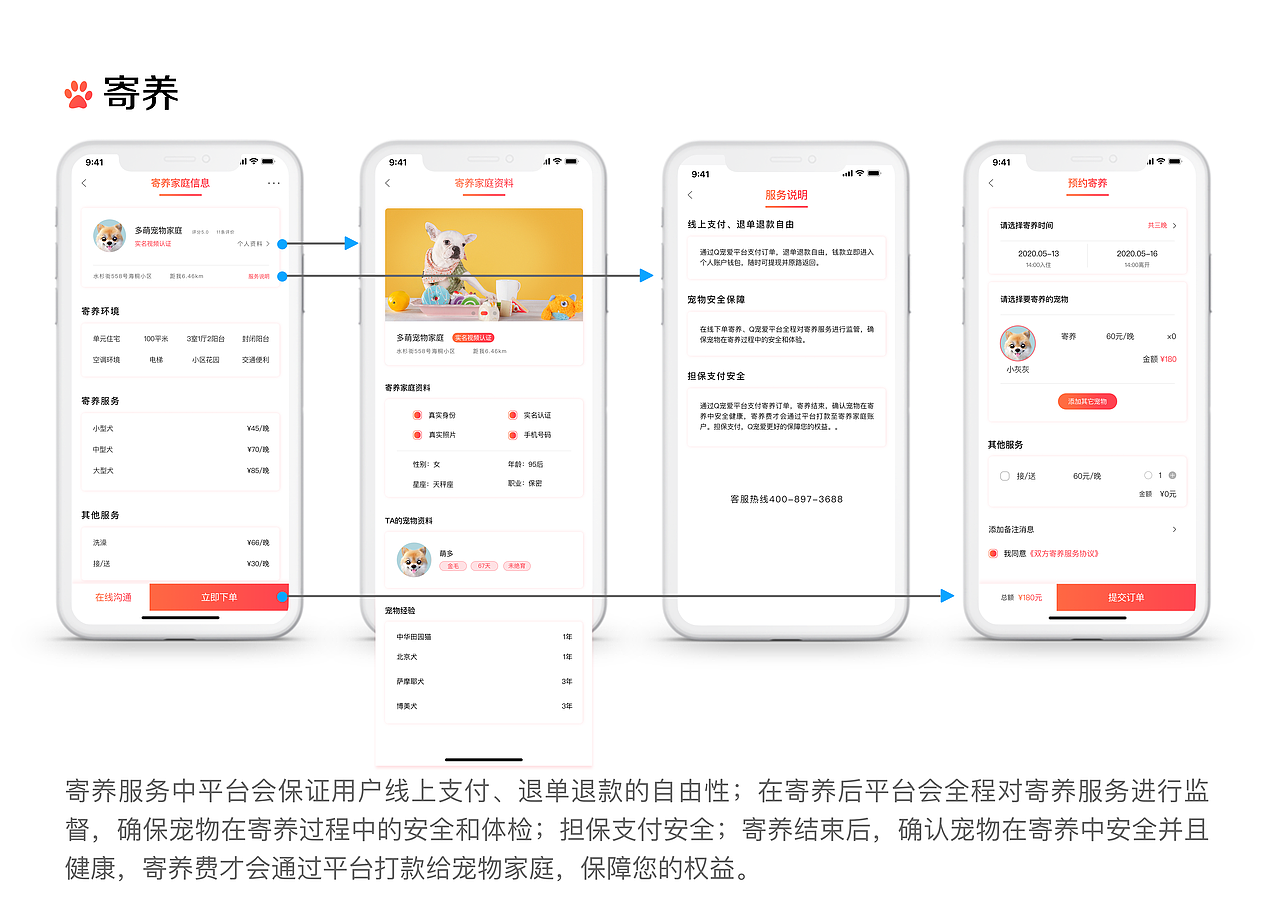 宠物寄养类APP