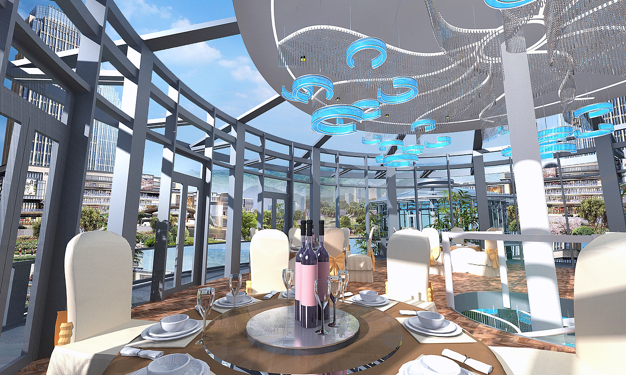 外景餐厅搭配阳光房