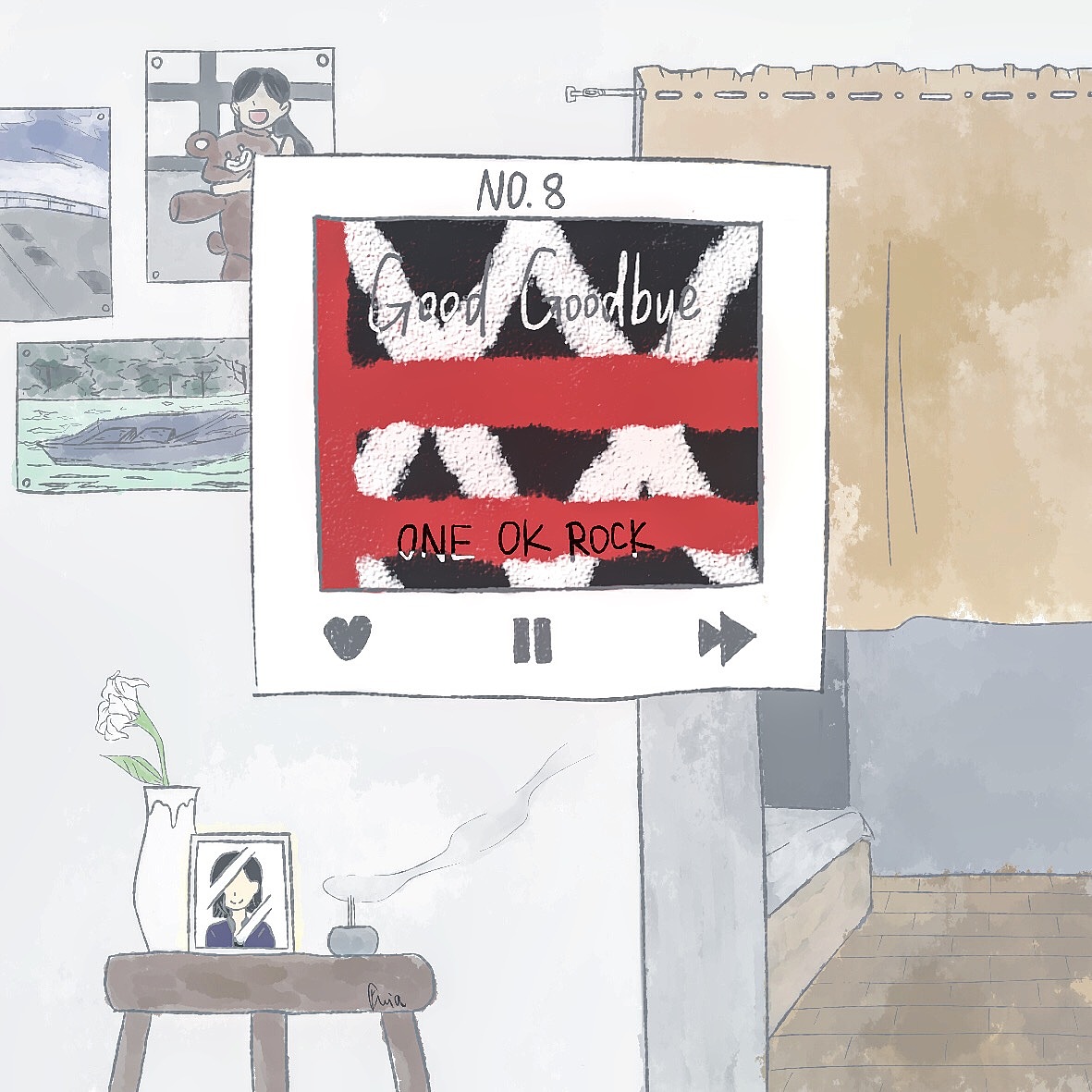 音乐插画分享（图ZNjIxNTk3NDQ=） - 创作习作 - 站酷设计师CYNIA原创素材 - 站酷ZCOOL