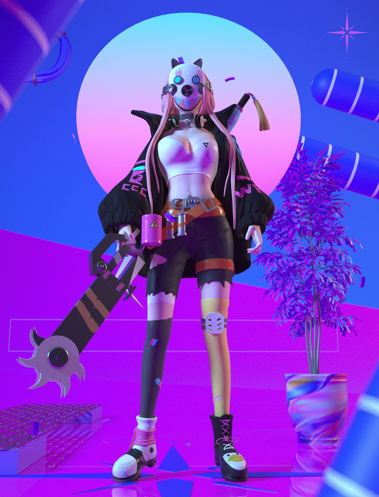 【手办类模型制作】-小星野&miro