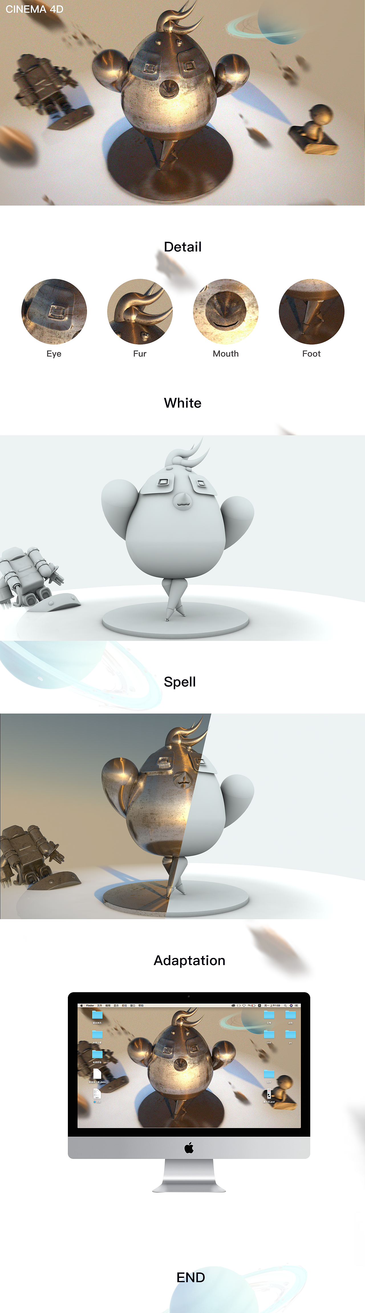 C4D Robot Enemy（图ZMTg2NTI3NTI4） - 机械/交通 - 站酷设计师光灯原创素材 - 站酷ZCOOL