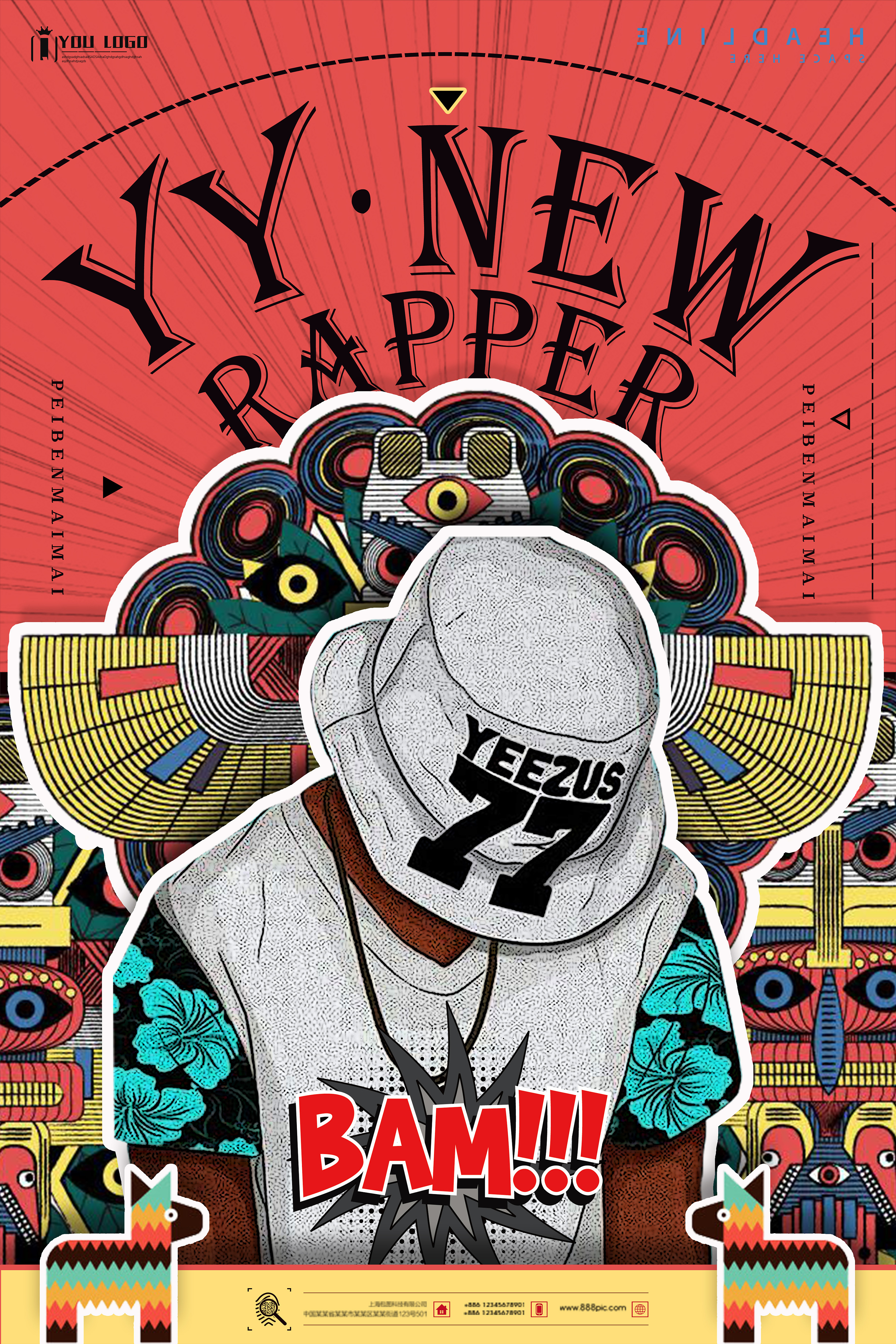 海报—波普风格|平面|海报|不是废熊_ - 原创作品 - 站酷 (zcool)