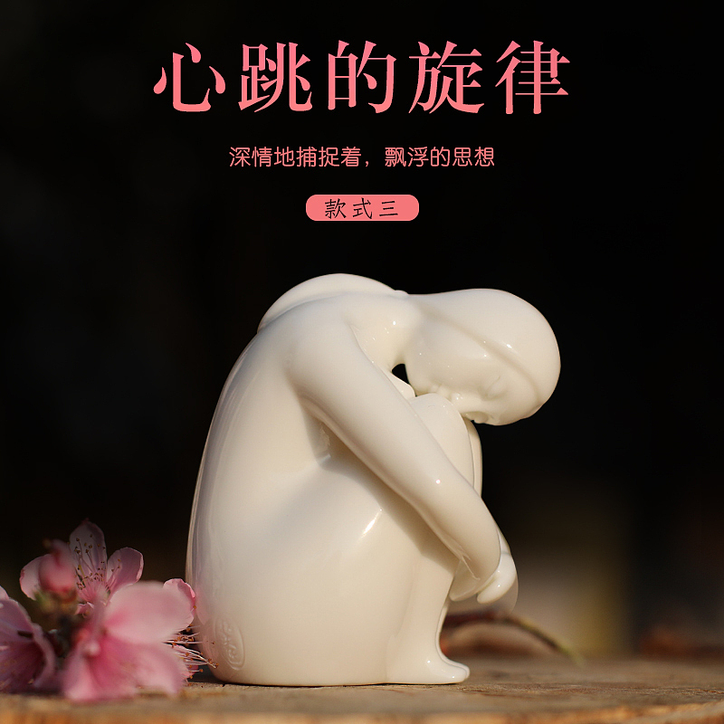 女人花（图ZMTEwNTQwNDk2） - 工艺品设计 - 站酷设计师指尖匠陶瓷研究所原创素材 - 站酷ZCOOL