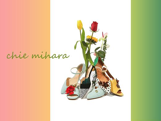 CHIE MIHARA品牌拍摄：flower and shoes