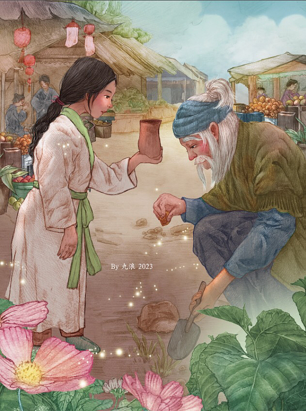 九浪团队与海外作家合作的一本绘本（图ZMzQ1MzU1MDEy） - 儿童插画 - 站酷设计师胖蛇CHER原创素材 - 站酷ZCOOL