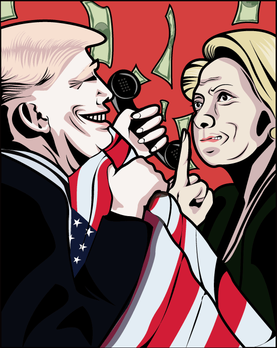 懂王真的太抽象了 - 特朗普漫画设计合辑