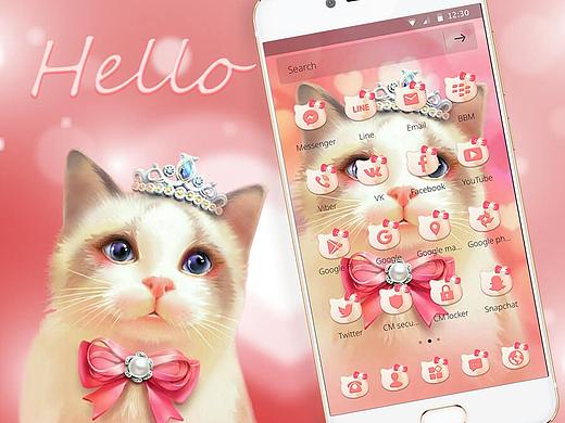 猫咪主题图标（个人主页-ZMzM2MDU3NTI=） - 主题/皮肤 - 站酷设计师Zada_yuxiao原创素材 - 站酷ZCOOL